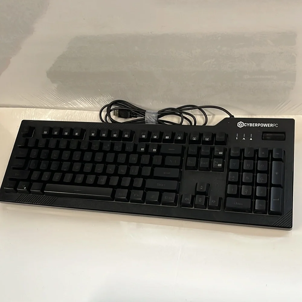 Like New - CyberPowerPC Gaming Computer Keyboard - Picture 3 of 5